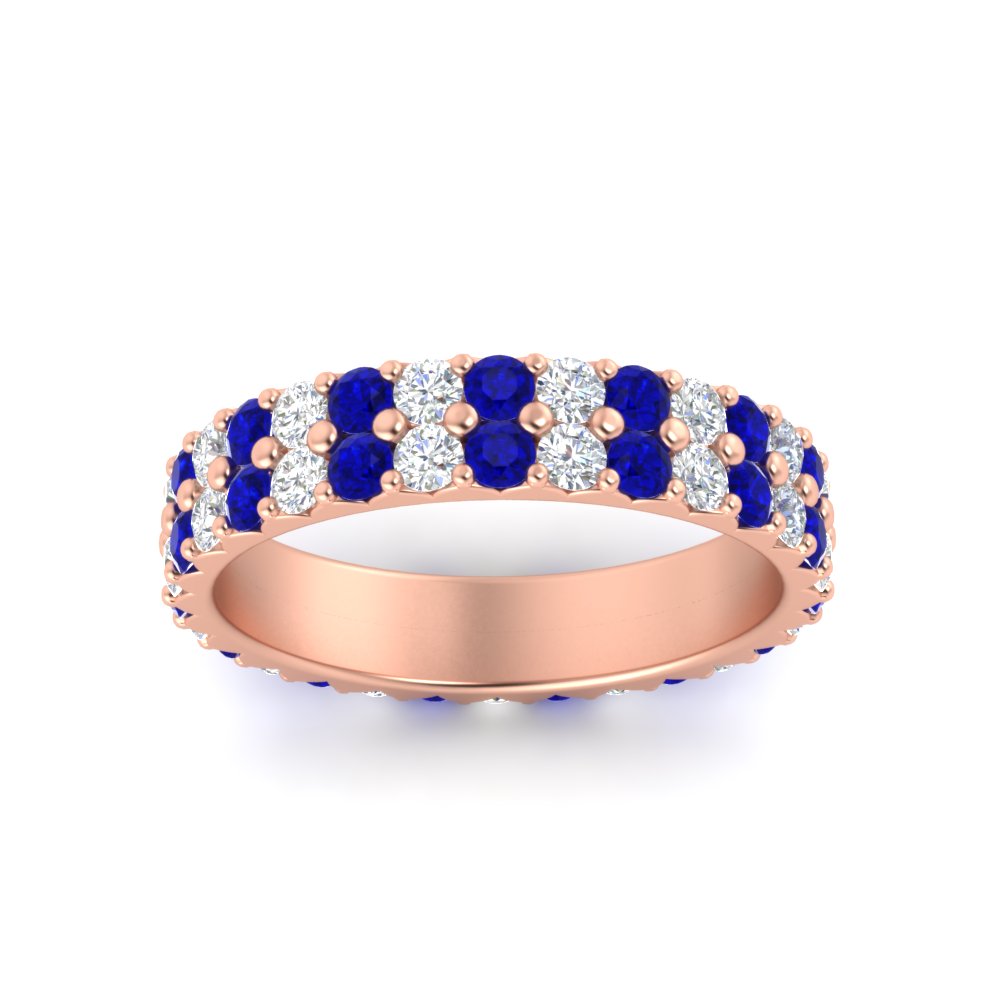 two-line-round-diamond-band-ring-with-sapphire-in-rose-gold-FD11378BGSABL-1.80CT-NL-RG