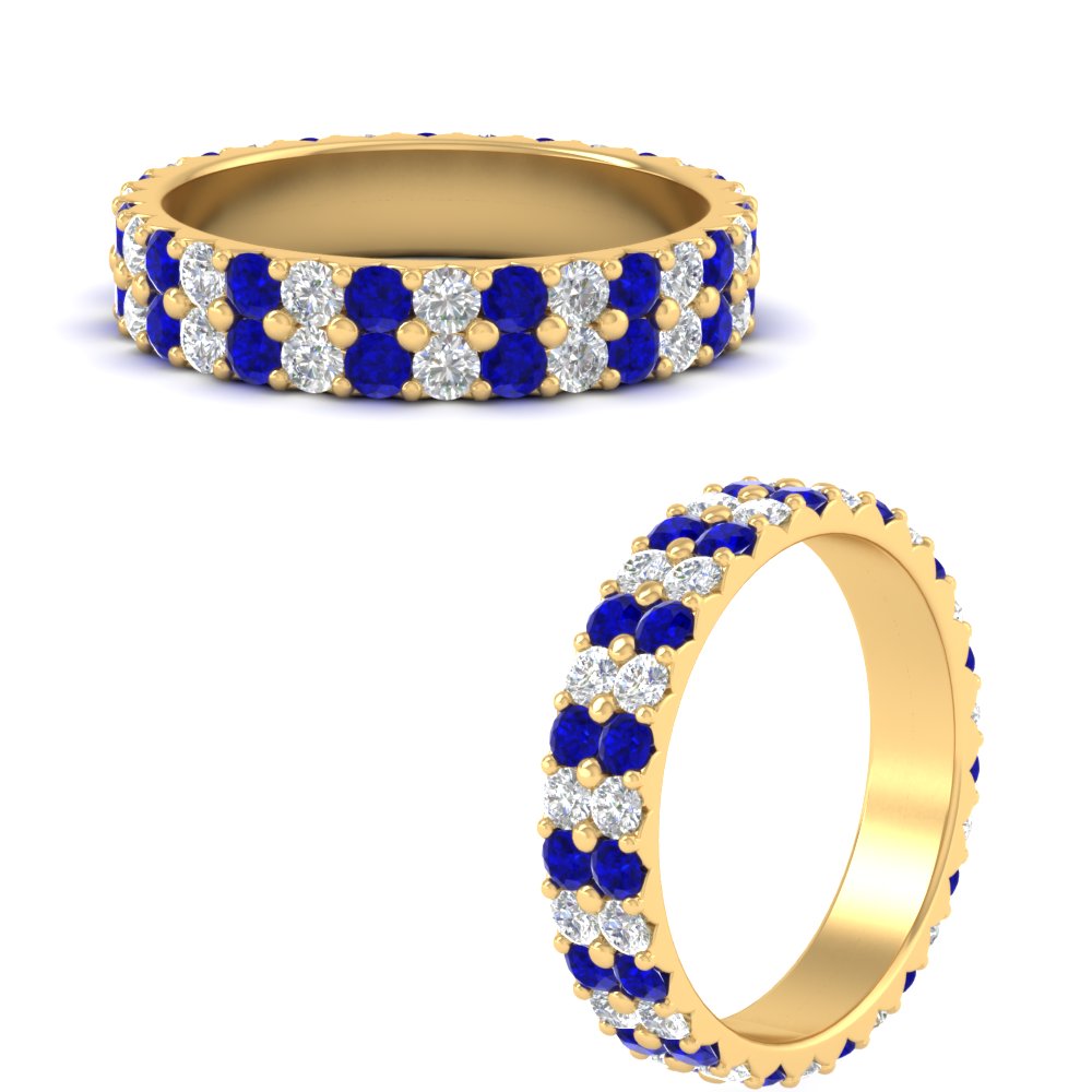two-line-round-diamond-band-ring-with-sapphire-in-yellow-gold-FD11378BGSABL-1.80CT-NL-YG