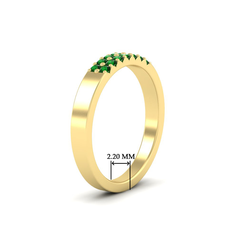 two-line-round-emerald-band-ring-in-yellow-gold-FD11382BGEMGRANGLE2-0.25CT-NL-YG-HW