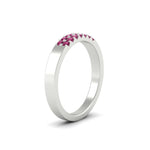 Load image into Gallery viewer, two-line-round-pink-sapphire-band-ring-in-white-gold-FD11382BGSADRPIANGLE2-0.25CT-NL-WG
