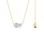 Load image into Gallery viewer, two-round-cut-diamond-pendant-in-FDPD11022-NL-YG
