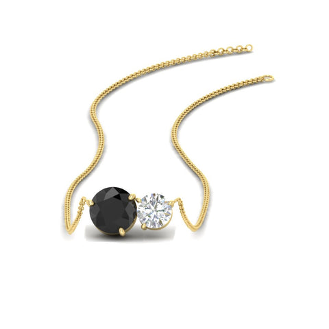 two-round-cut-diamond-pendant-with-black-diamond-in-FDPD11022GBLACK-NL-YG