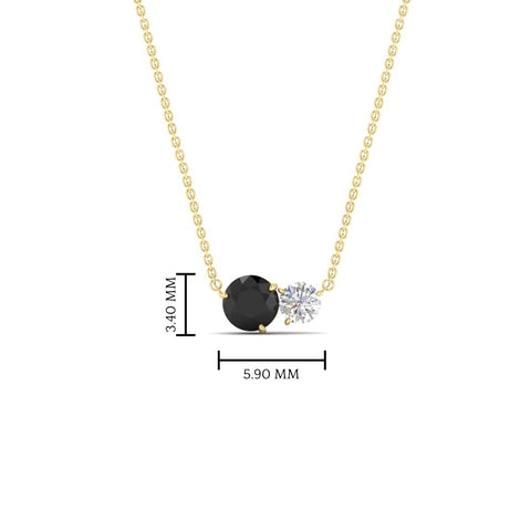 two-round-cut-diamond-pendant-with-black-diamond-in-FDPD11022GBLACK-NL-YG