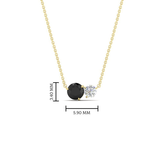 two-round-cut-diamond-pendant-with-black-diamond-in-FDPD11022GBLACK-NL-YG