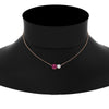 Load image into Gallery viewer, two-round-cut-diamond-pendant-with-pink-sapphire-in-FDPD11022GSADRPI-NL-RG