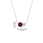Load image into Gallery viewer, two-round-cut-diamond-pendant-with-pink-sapphire-in-FDPD11022GSADRPI-NL-WG
