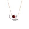 Load image into Gallery viewer, two-round-cut-diamond-pendant-with-ruby-in-FDPD11022GRUDR-NL-RG
