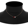 Load image into Gallery viewer, two-round-cut-diamond-pendant-with-ruby-in-FDPD11022GRUDR-NL-RG
