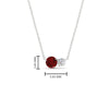 Load image into Gallery viewer, two-round-cut-diamond-pendant-with-ruby-in-FDPD11022GRUDR-NL-WG