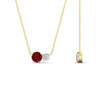 Load image into Gallery viewer, two-round-cut-diamond-pendant-with-ruby-in-FDPD11022GRUDR-NL-YG