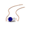 Load image into Gallery viewer, two-round-cut-diamond-pendant-with-sapphire-in-FDPD11022GSABL-NL-RG