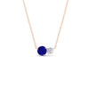 Load image into Gallery viewer, two-round-cut-diamond-pendant-with-sapphire-in-FDPD11022GSABL-NL-RG