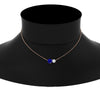 Load image into Gallery viewer, two-round-cut-diamond-pendant-with-sapphire-in-FDPD11022GSABL-NL-RG