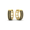 Load image into Gallery viewer, two-row-black-diamond-hoops-earring-in-yellow-gold-FDEAR10989GBLACKANGLE1-NL-YG?v=1757563819