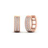 Load image into Gallery viewer, two-row-diamond-hoops-earring-in-rose-gold-FDEAR10989-NL-RG?v=1752466228