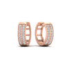 Load image into Gallery viewer, two-row-diamond-hoops-earring-in-rose-gold-FDEAR10989ANGLE1-NL-RG?v=1757563819