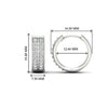 Load image into Gallery viewer, two-row-diamond-hoops-earring-in-white-gold-FDEAR10989ANGLE1-NL-WG-HW?v=1757563819