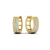 Load image into Gallery viewer, two-row-diamond-hoops-earring-in-yellow-gold-FDEAR10989ANGLE1-NL-YG?v=1757563819