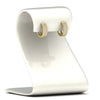 Load image into Gallery viewer, two-row-diamond-hoops-earring-in-yellow-gold-FDEAR10989STAND-NL-YG?v=1757563819