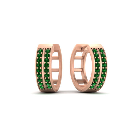 two-row-emerald-hoops-earring-in-rose-gold-FDEAR10989GEMGRANGLE1-NL-RG?v=1757563819