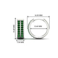 Thumbnail 67 - two-row-emerald-hoops-earring-in-white-gold-FDEAR10989ANGLE1-NL-WG-HW?v=1757563819
