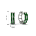 Thumbnail 66 - two-row-emerald-hoops-earring-in-white-gold-FDEAR10989GEMGRANGLE2-NL-WG-HW?v=1757563819