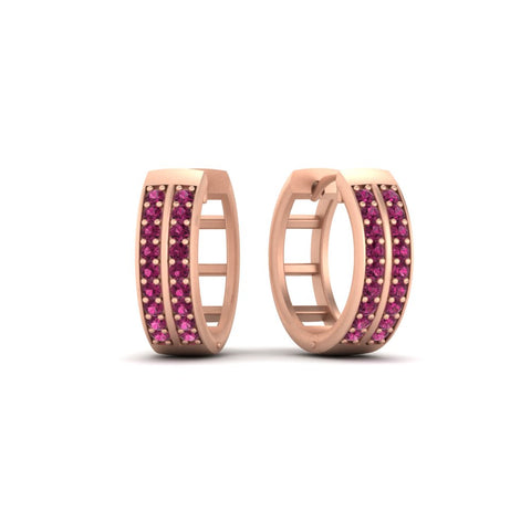 two-row-pink-sapphire-hoops-earring-in-rose-gold-FDEAR10989GSADRPIANGLE1-NL-RG?v=1757563819