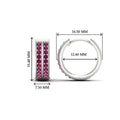 Thumbnail 49 - two-row-pink-sapphire-hoops-earring-in-white-gold-FDEAR10989ANGLE1-NL-WG-HW?v=1757563819
