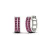 Load image into Gallery viewer, two-row-pink-sapphire-hoops-earring-in-white-gold-FDEAR10989GSADRPI-NL-WG?v=1757563819