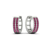 Load image into Gallery viewer, two-row-pink-sapphire-hoops-earring-in-white-gold-FDEAR10989GSADRPIANGLE1-NL-WG?v=1757563819