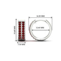 Thumbnail 85 - two-row-ruby-hoops-earring-in-white-gold-FDEAR10989ANGLE1-NL-WG-HW?v=1757563819