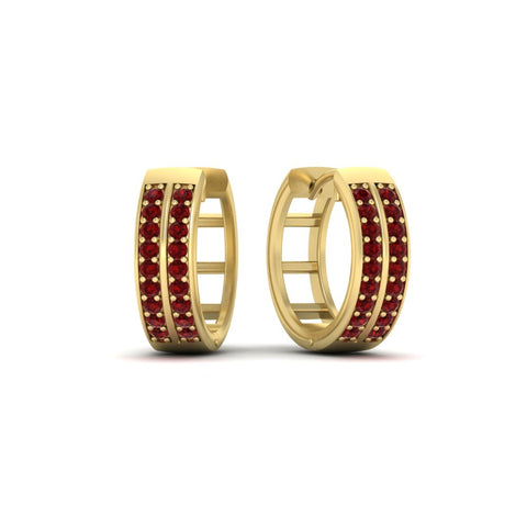two-row-ruby-hoops-earring-in-yellow-gold-FDEAR10989GRUDRANGLE1-NL-YG?v=1757563819