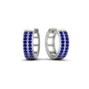 Load image into Gallery viewer, two-row-sapphire-hoops-earring-in-white-gold-FDEAR10989GSABLANGLE1-NL-WG?v=1757563819
