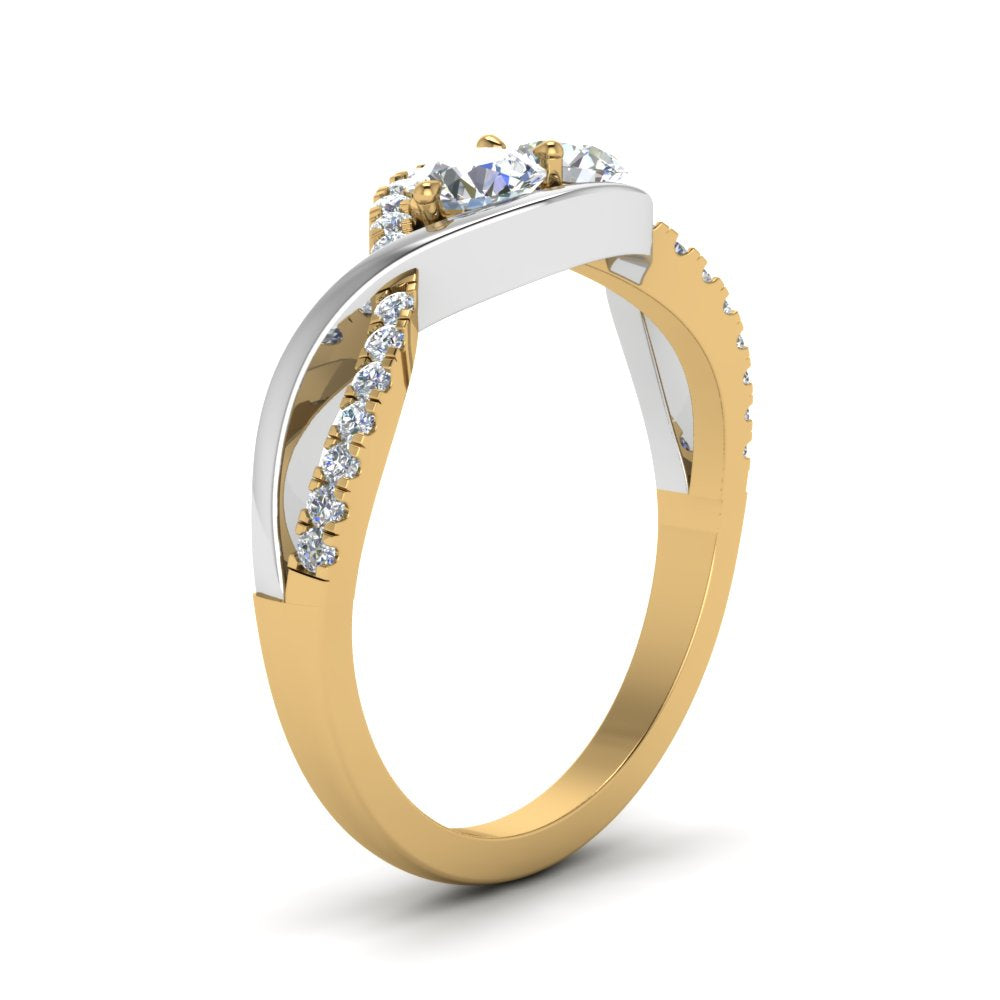 two-stone-diamond-braided-band-multi-gold-in-14K-yellow-gold-FDO84791ROR-NL-YG