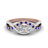 Load image into Gallery viewer, two-stone-diamond-braided-band-multi-gold-with-blue-sapphire-in-14K-rose-gold-FDO84791RORGSABL-NL-RG