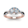 Load image into Gallery viewer, two-stone-diamond-braided-band-multi-gold-with-ice-blue-topaz-in-14K-rose-gold-FDO84791RORGICBLTO-NL-RG
