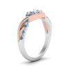 Load image into Gallery viewer, two-stone-diamond-braided-band-multi-gold-with-ice-blue-topaz-in-14K-white-gold-FDO84791RORGICBLTO-NL-WG