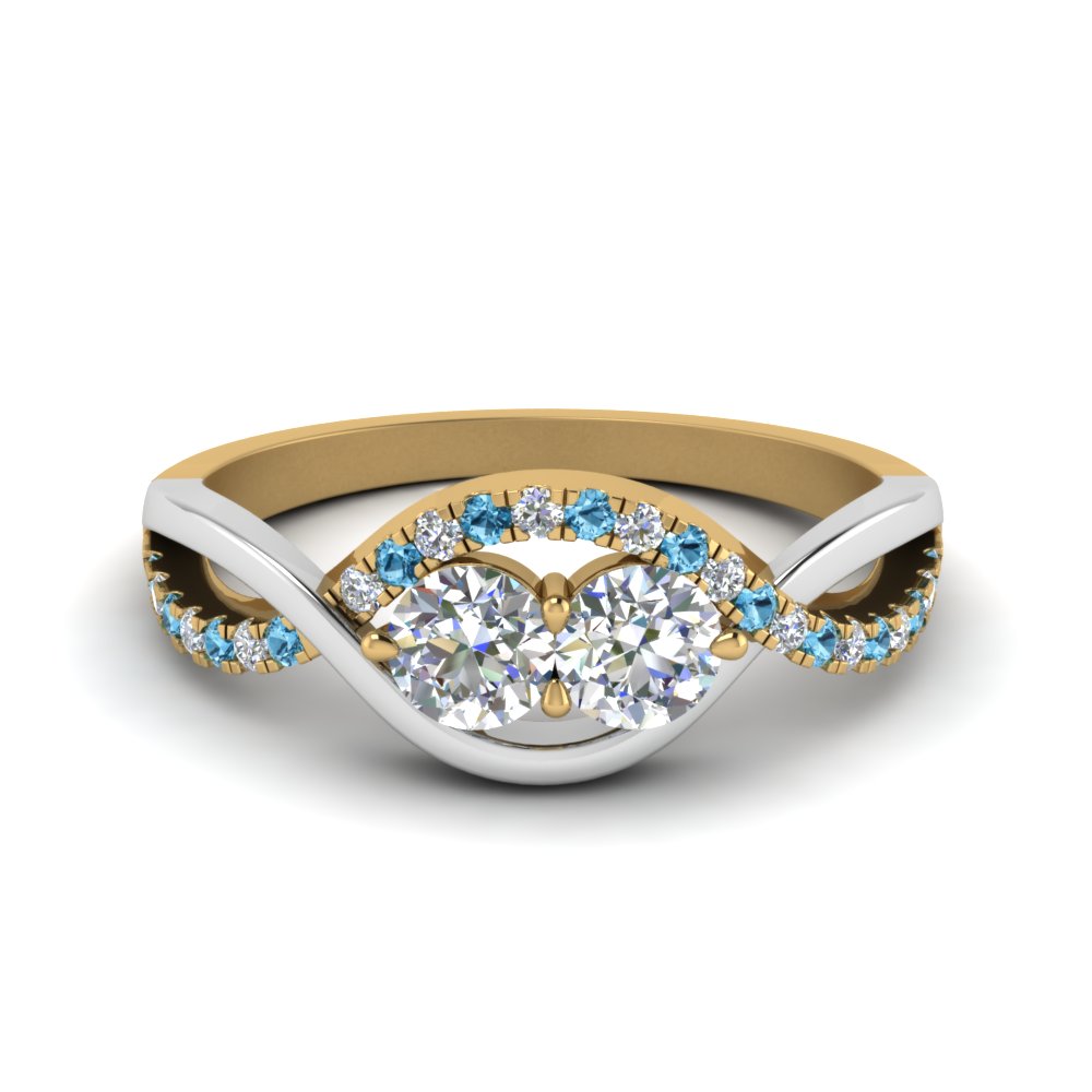 two-stone-diamond-braided-band-multi-gold-with-ice-blue-topaz-in-14K-yellow-gold-FDO84791RORGICBLTO-NL-YG