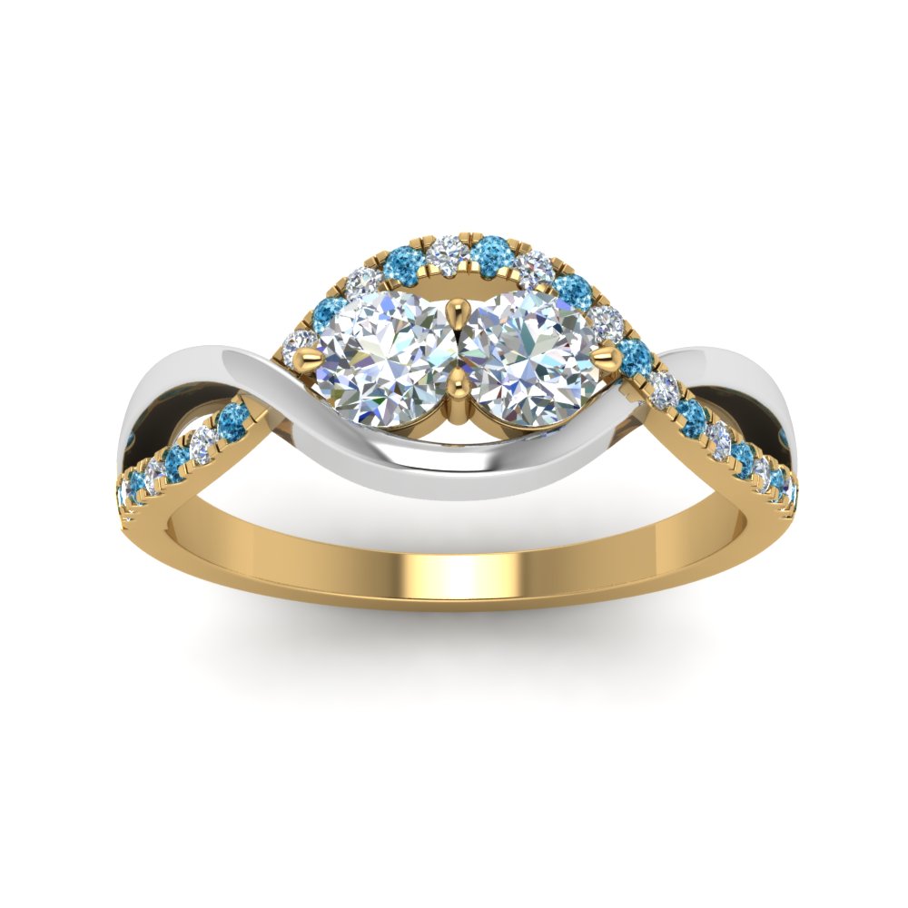 two-stone-diamond-braided-band-multi-gold-with-ice-blue-topaz-in-14K-yellow-gold-FDO84791RORGICBLTO-NL-YG
