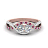 Load image into Gallery viewer, two-stone-diamond-braided-band-multi-gold-with-pink-sapphire-in-14K-rose-gold-FDO84791RORGSADRPI-NL-RG
