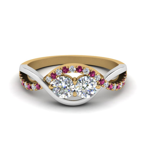 two-stone-diamond-braided-band-multi-gold-with-pink-sapphire-in-14K-yellow-gold-FDO84791RORGSADRPI-NL-YG