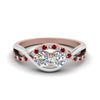 Load image into Gallery viewer, two-stone-diamond-braided-band-multi-gold-with-ruby-in-14K-rose-gold-FDO84791RORGRUDR-NL-RG