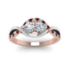 Load image into Gallery viewer, two-stone-diamond-braided-band-multi-gold-with-ruby-in-14K-rose-gold-FDO84791RORGRUDR-NL-RG