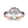 Load image into Gallery viewer, two-stone-diamond-braided-band-multi-gold-with-violac-topaz-in-14K-rose-gold-FDO84791RORGVITO-NL-RG