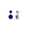 Load image into Gallery viewer, two-stone-round-sapphire-with-drop-diamond-earrings-in-white-gold-FD-EAR11200GSABLANGLE1-NL-WG