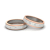 Load image into Gallery viewer, two-tone-bezel-set-couples-diamond-wedding-band-in-white-gold-FD11141B-NL-WG.jpg
