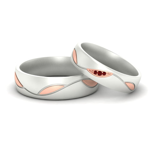 two-tone-couples-ruby-wedding-ring-sets-in-white-gold-fd9353bgrudrsleep-nl-wg.jpg