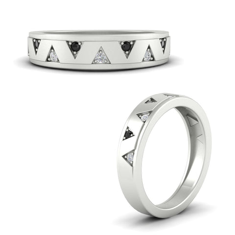 Two Tone Male Wedding Band