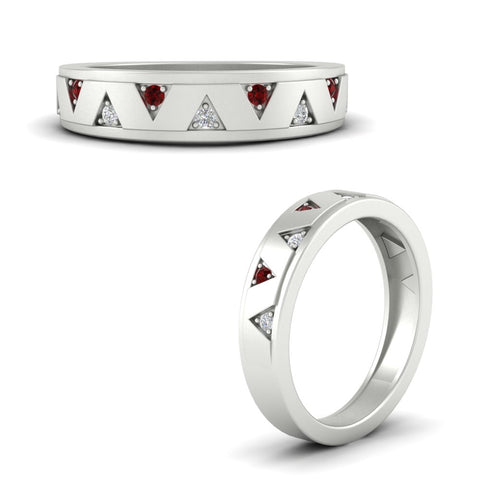 Two Tone Male Wedding Band