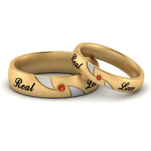 two-tone-engraved-couples-orange-sapphire-wedding-band-in-yellow-gold-FD9354BGSAOR-NL-YG-EG.jpg